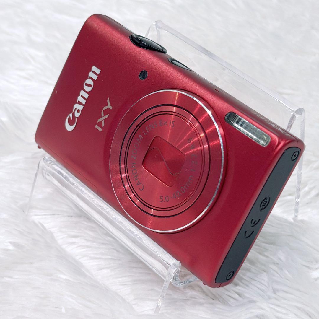 【希少✨極美品】Canon IXY 110F レッド 赤 デジタルカメラ