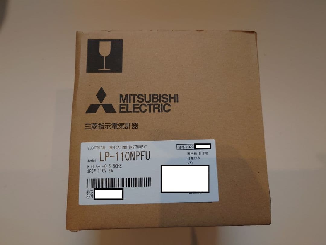 力率計 不平衡負荷用 広角度計器 LP-NPFU 0.5-1-0.5 50HZ