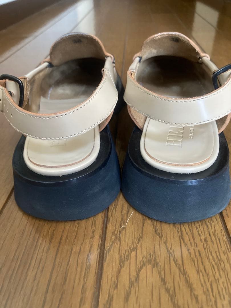 HEREU へリュー スリングバックローファー 38