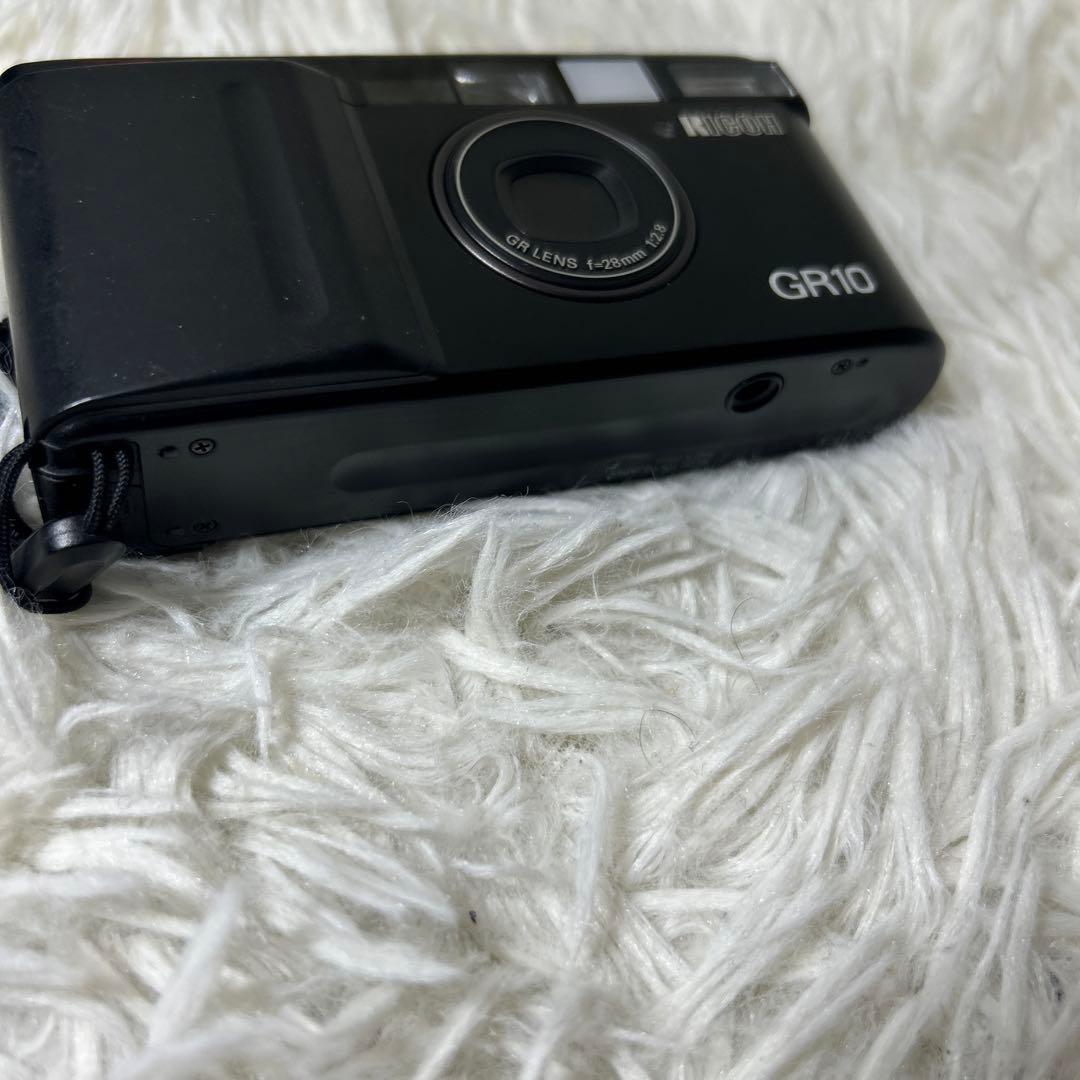 【ジャンク】RICOH GR10 コンパクトフィルムカメラ　ブラック