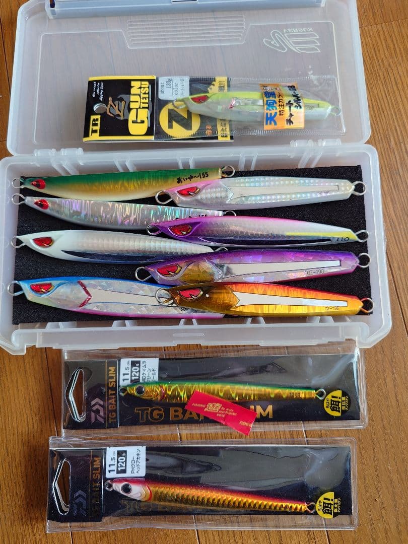 鳥羽ジギング　メタルジグセット　tgベイト　頑鉄　あいや〜じぐ