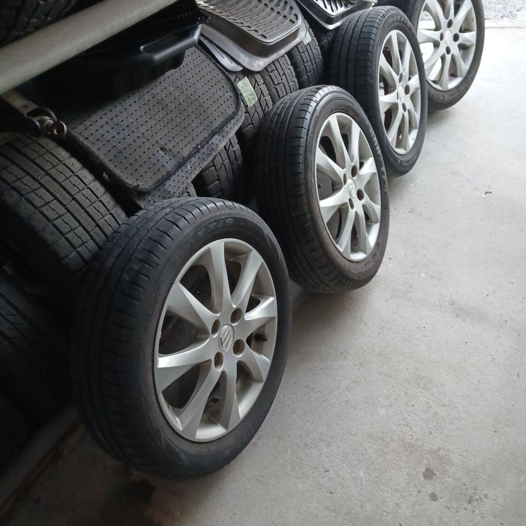 タンタン 2本のみ スズキ　ソリオ　ENKEI製 15インチ タイヤ