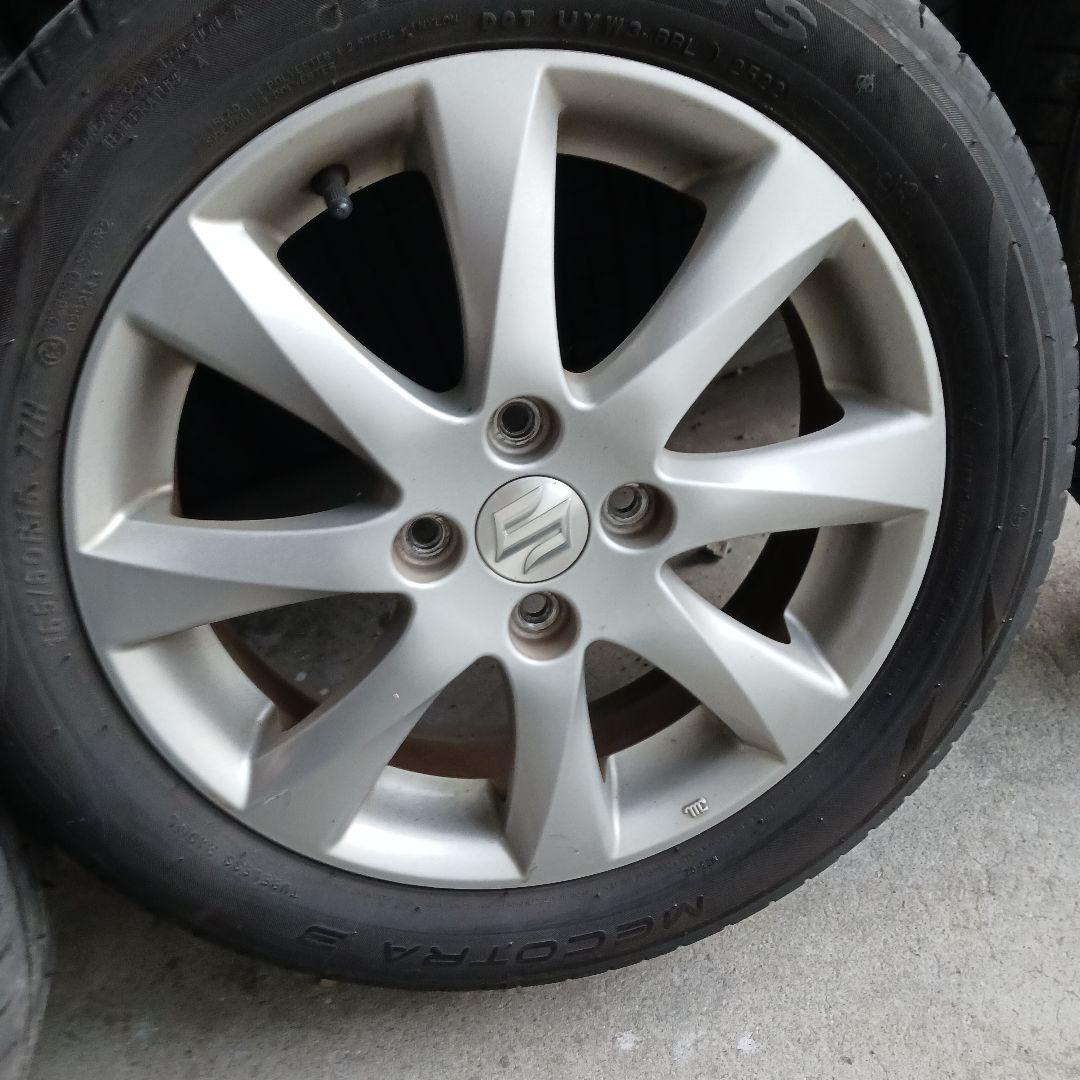 タンタン 2本のみ スズキ　ソリオ　ENKEI製 15インチ タイヤ