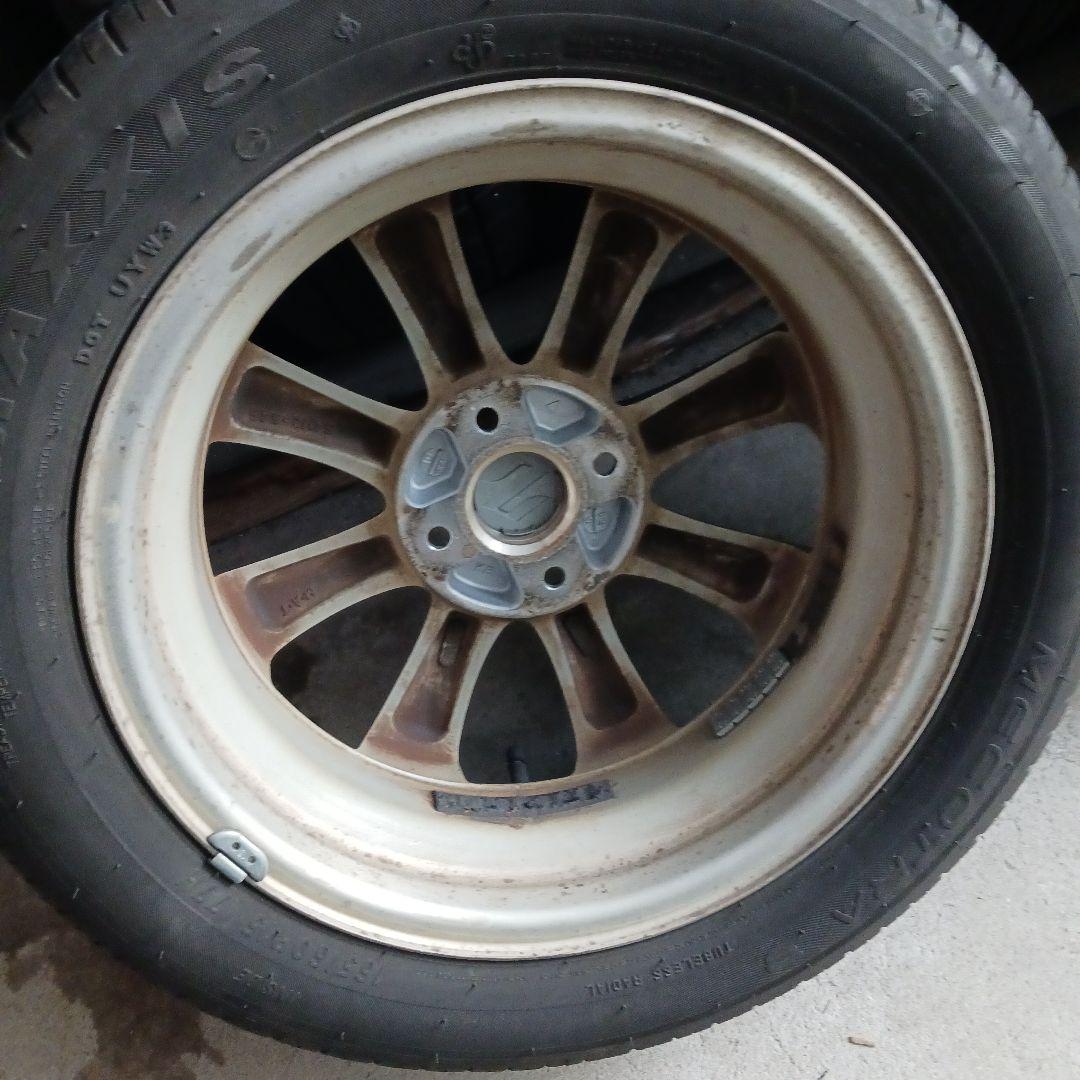 タンタン 2本のみ スズキ　ソリオ　ENKEI製 15インチ タイヤ