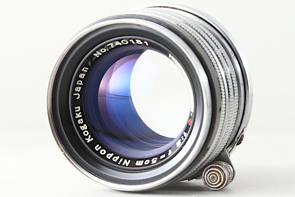 Nikkor H.C 5cm F/2 Leica Lマウントレンズ 単焦点