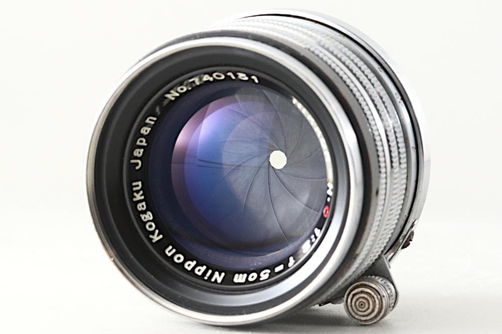 Nikkor H.C 5cm F/2 Leica Lマウントレンズ 単焦点