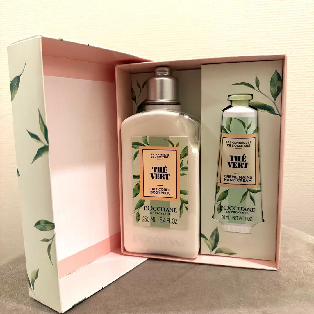 ご交渉中　ロクシタン　グリーンティ　ボディ＆ハンド