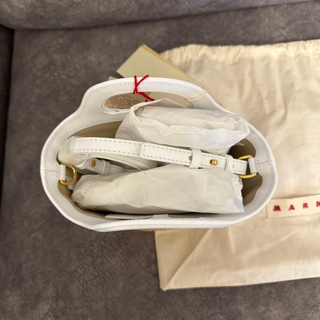 新品未使用 MARNI トロピカリア マイクロ 2WAY ショルダー かごバッグ