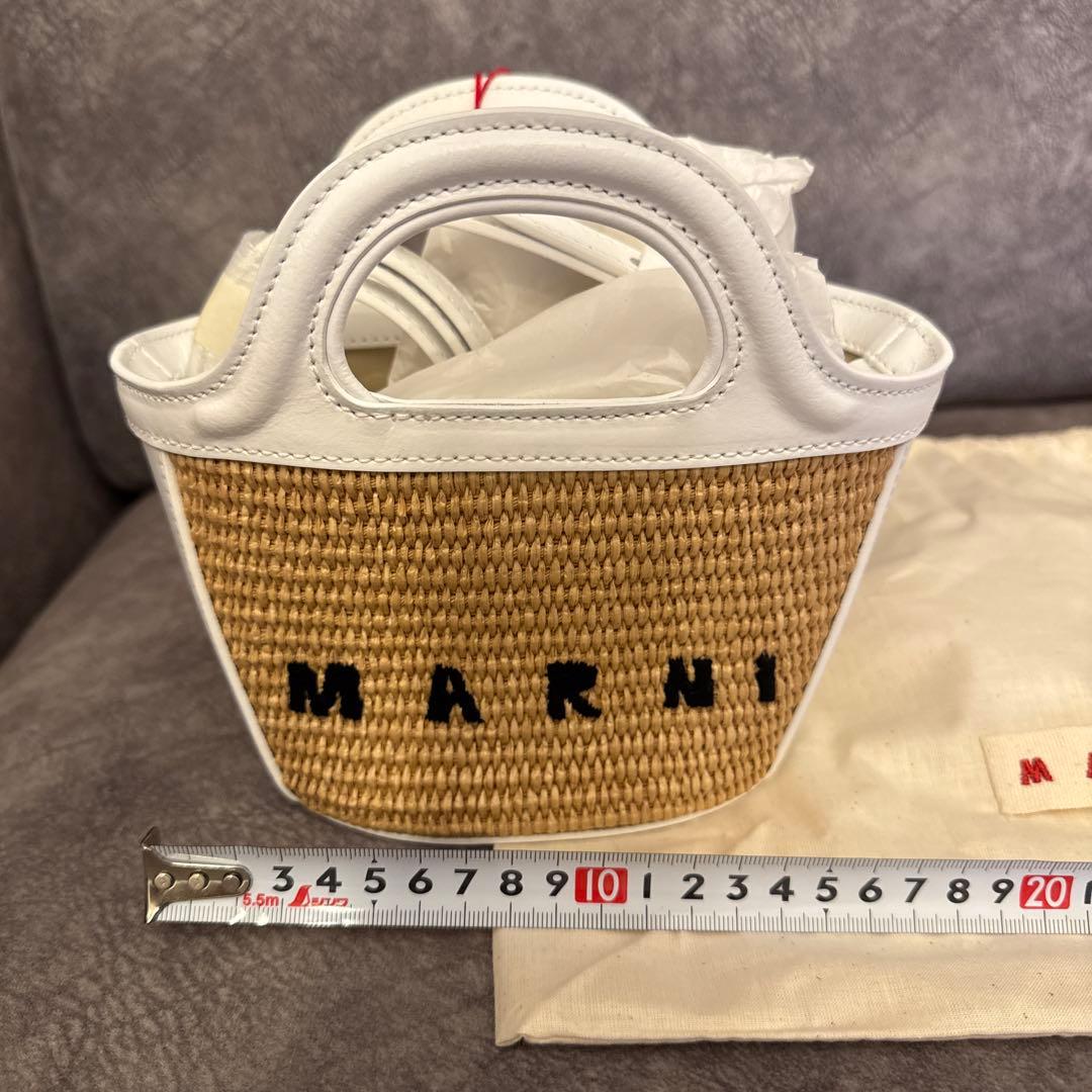 新品未使用 MARNI トロピカリア マイクロ 2WAY ショルダー かごバッグ
