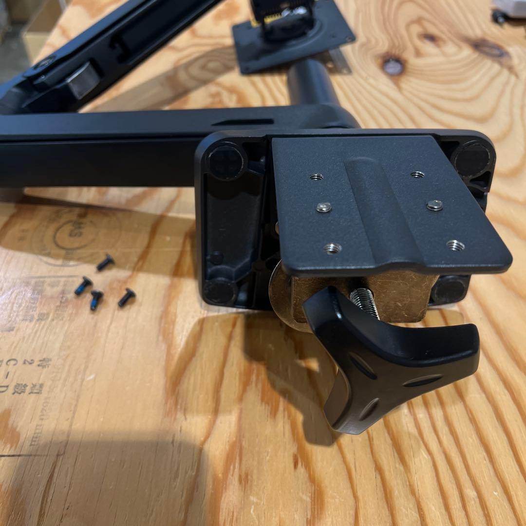 エルゴトロンクランプ式 ブラック モニターアーム