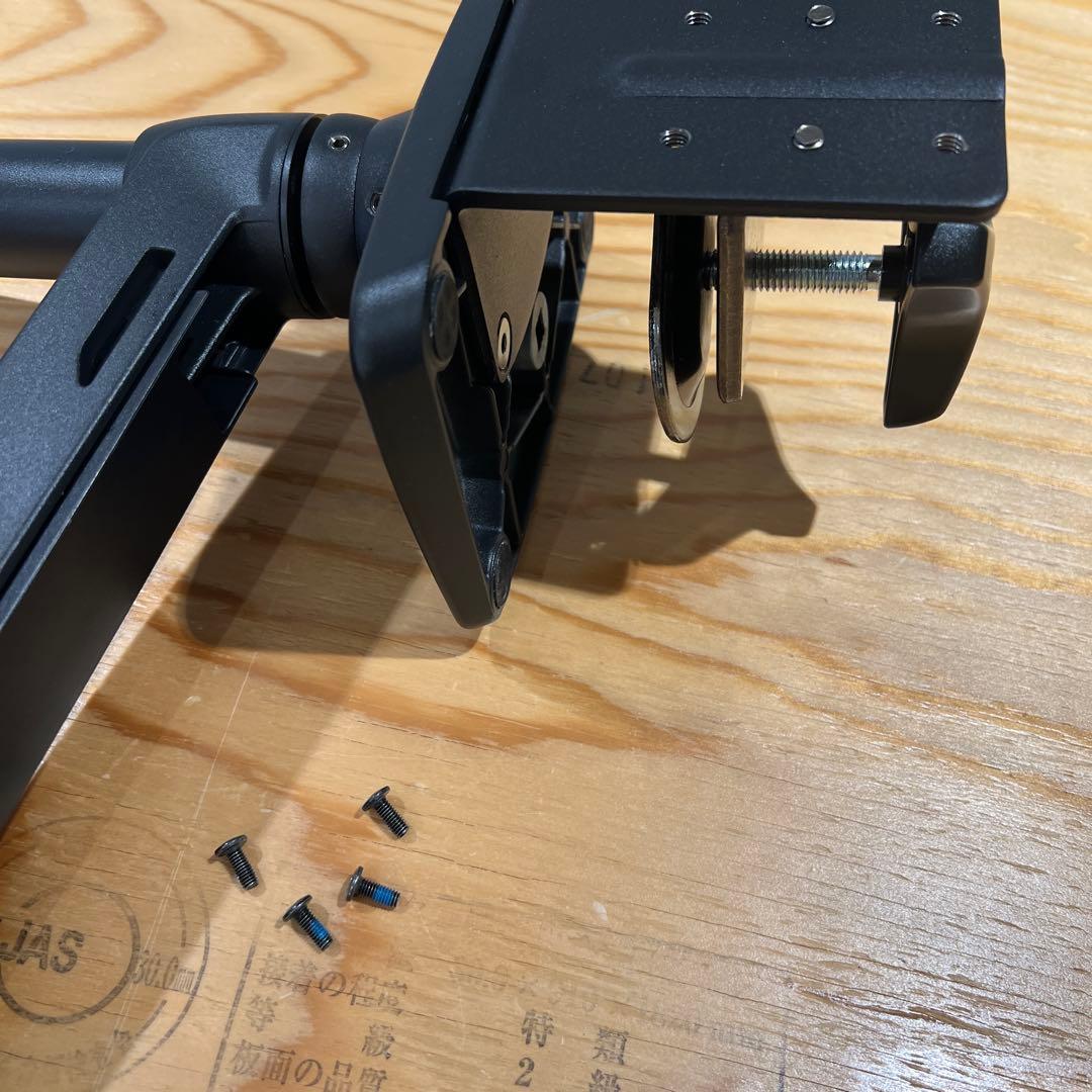 エルゴトロンクランプ式 ブラック モニターアーム