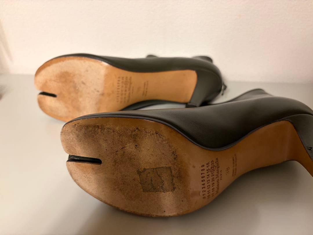 Maison Margielaマルジェラ 足袋ブーツ　ダークオリーブ　最終値下げ