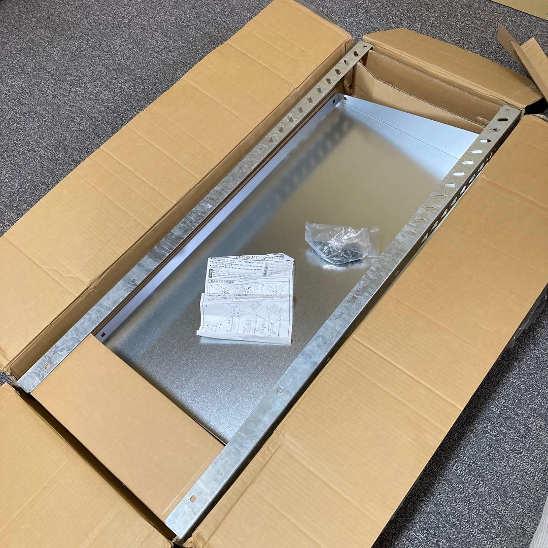 日晴金属 防雪屋根 C-RZJ-L2シルバー 幅923奥行443高さ1215mm