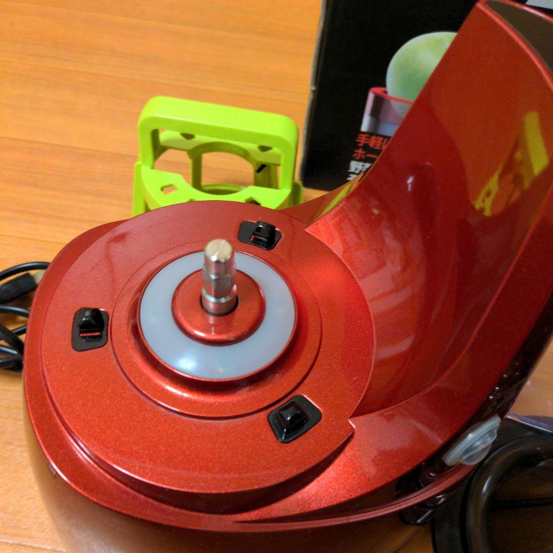 ◇動作確認済 クビンス ホールスロージューサー JSG-641M レッド