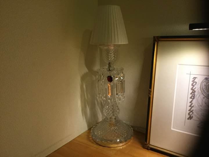 バカラ ゼニス スタンド ランプ 【廃盤】【引取希望】