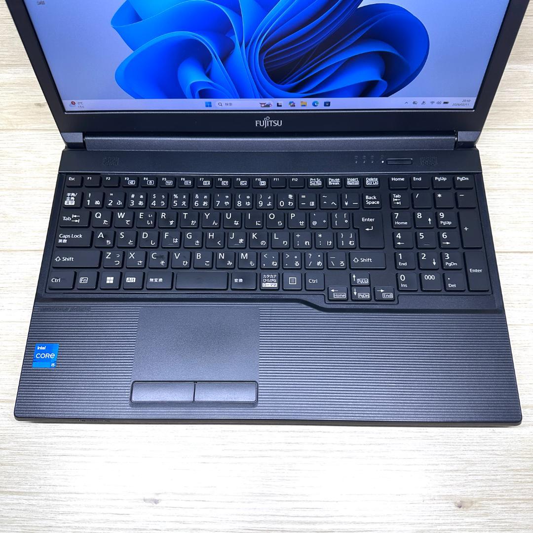 ★特大バッテリー★ 2022年製 第12世代Corei5 大画面 富士通 H62