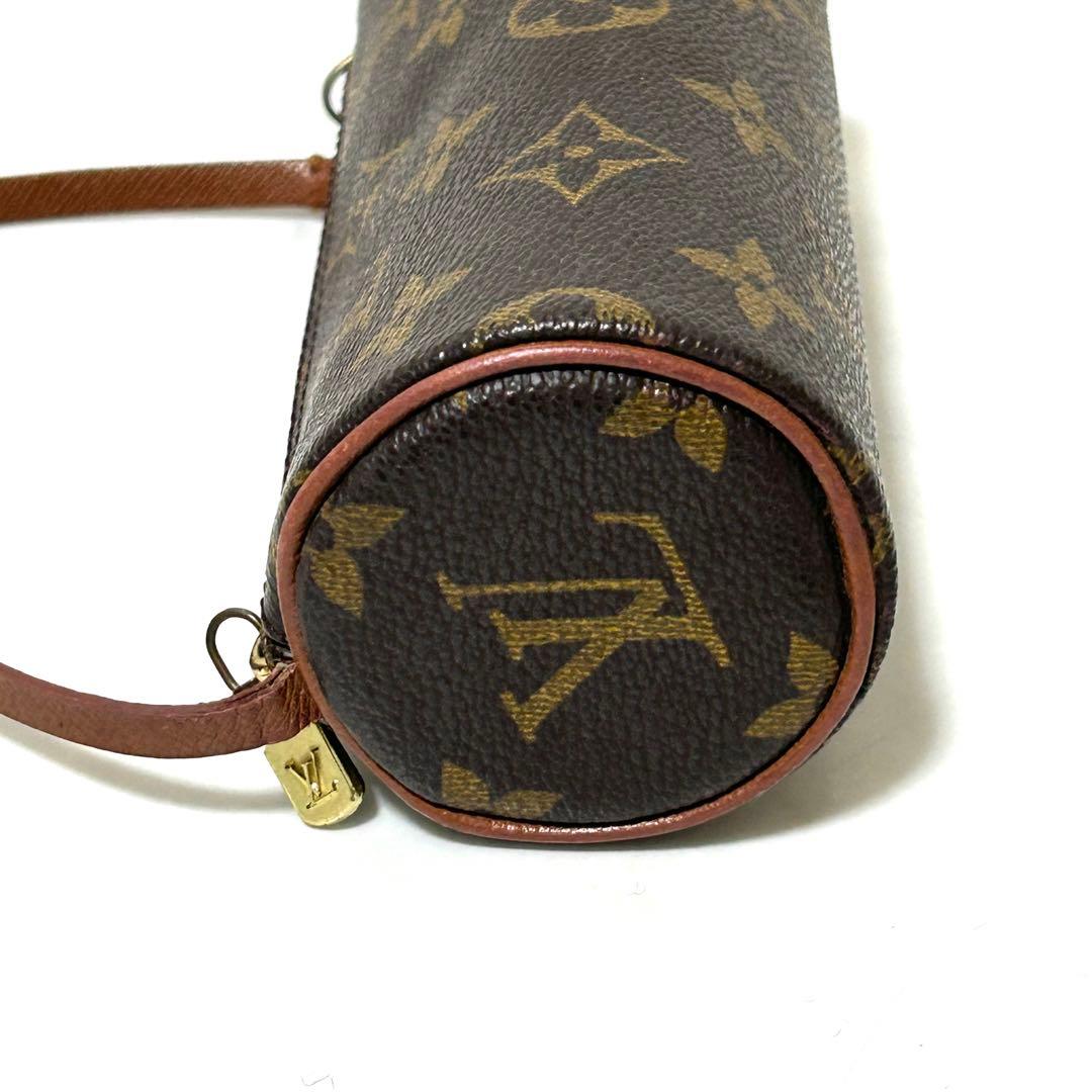 LOUIS VUITTON パピヨン 30 モノグラム ハンドバッグ ポーチ付