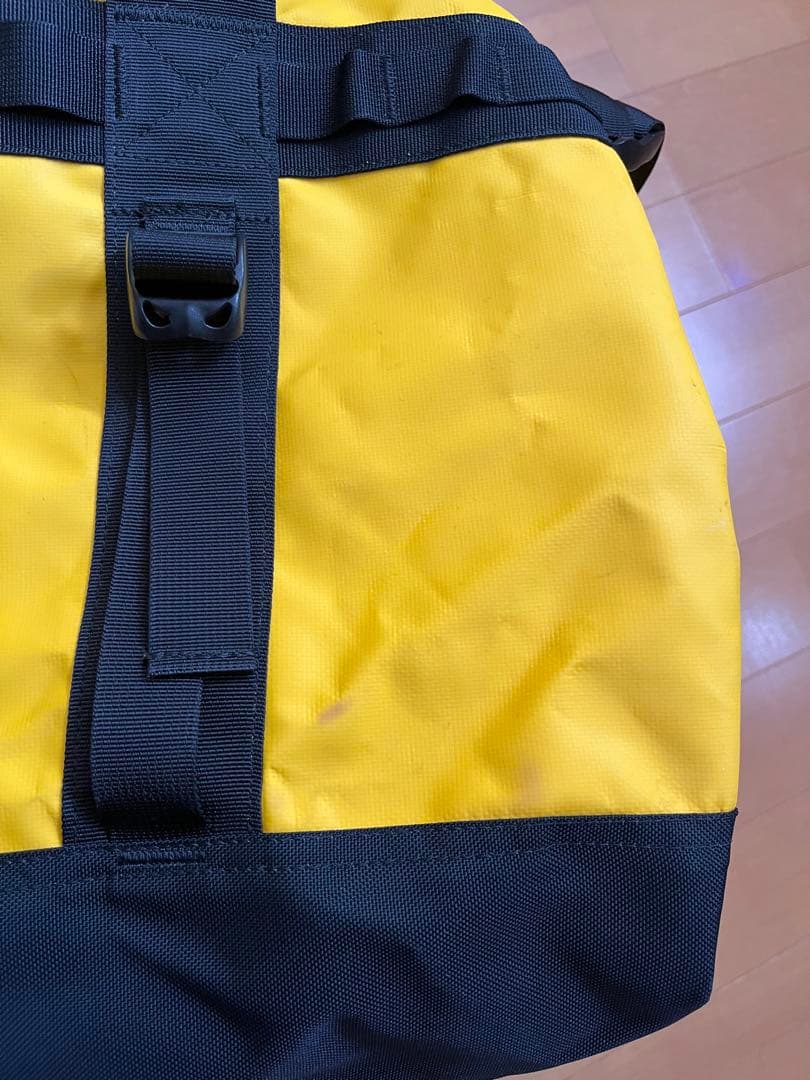THE NORTH FACE ノースフェイス ボストンバッグ50l　黄✕黒