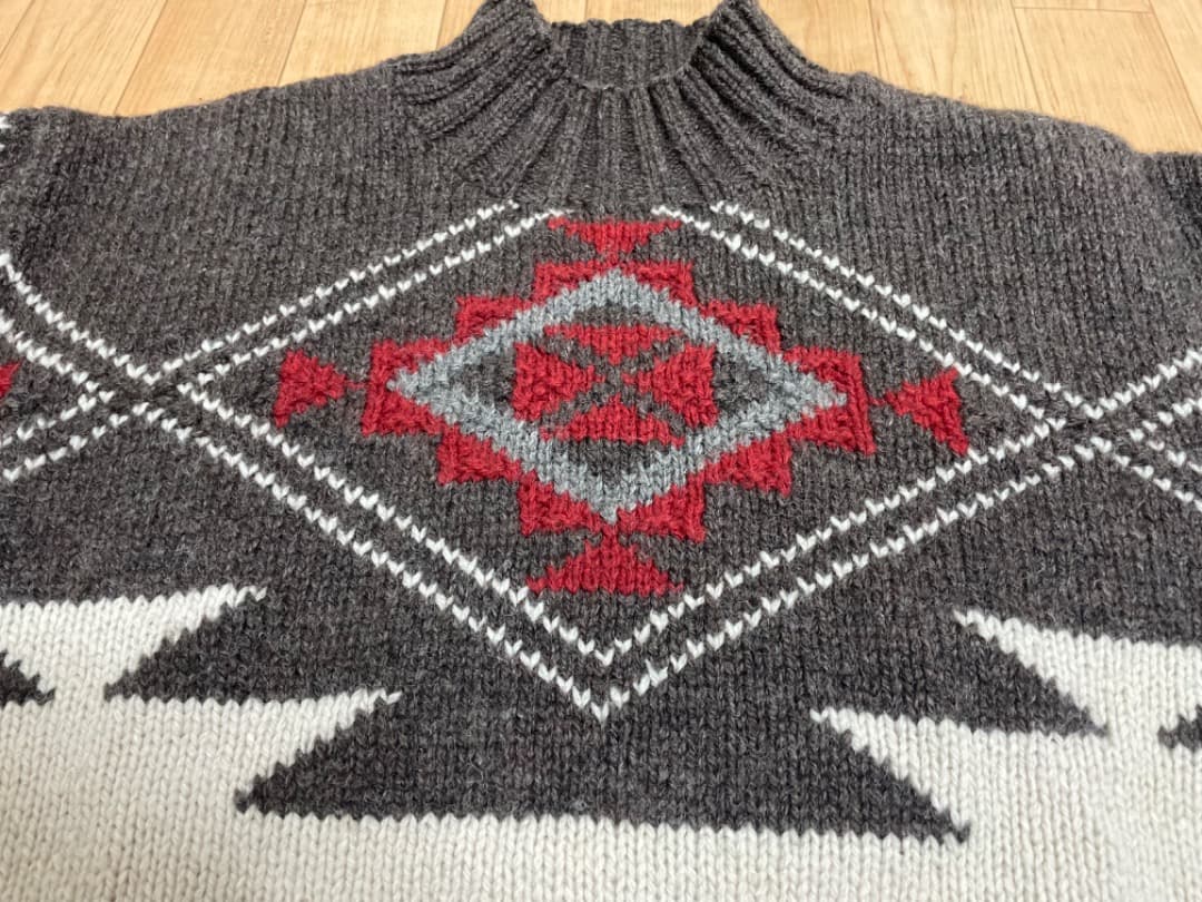 ポロラルフローレン ネイティブ柄 ニットXL