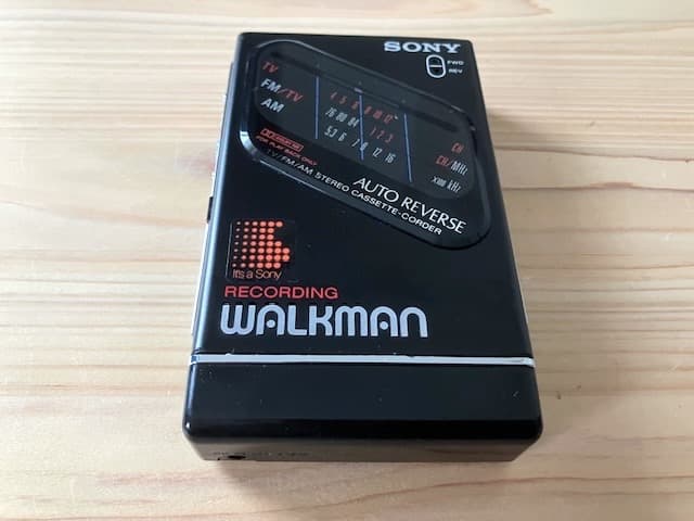 超希少美品 整備済完全動作品 SONY Walkman WM-F203 ブラック