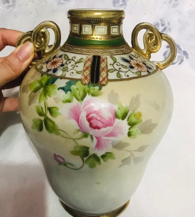 1911年製 オールドノリタケ 花瓶