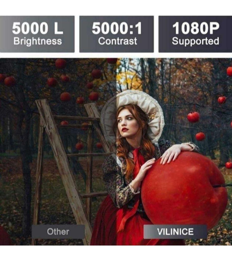 【輸入品、新品】VILINICE小型プロジェクター