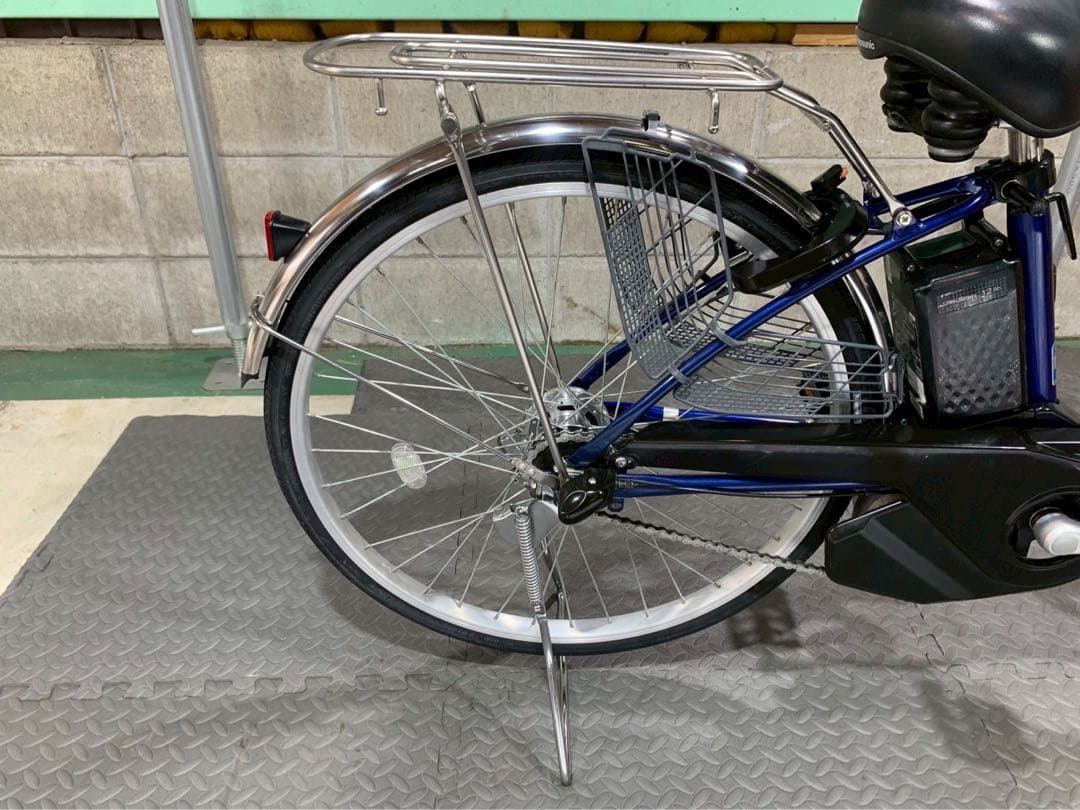 電動自転車　パナソニック　ビビSX 24インチ ネイビー　№8009