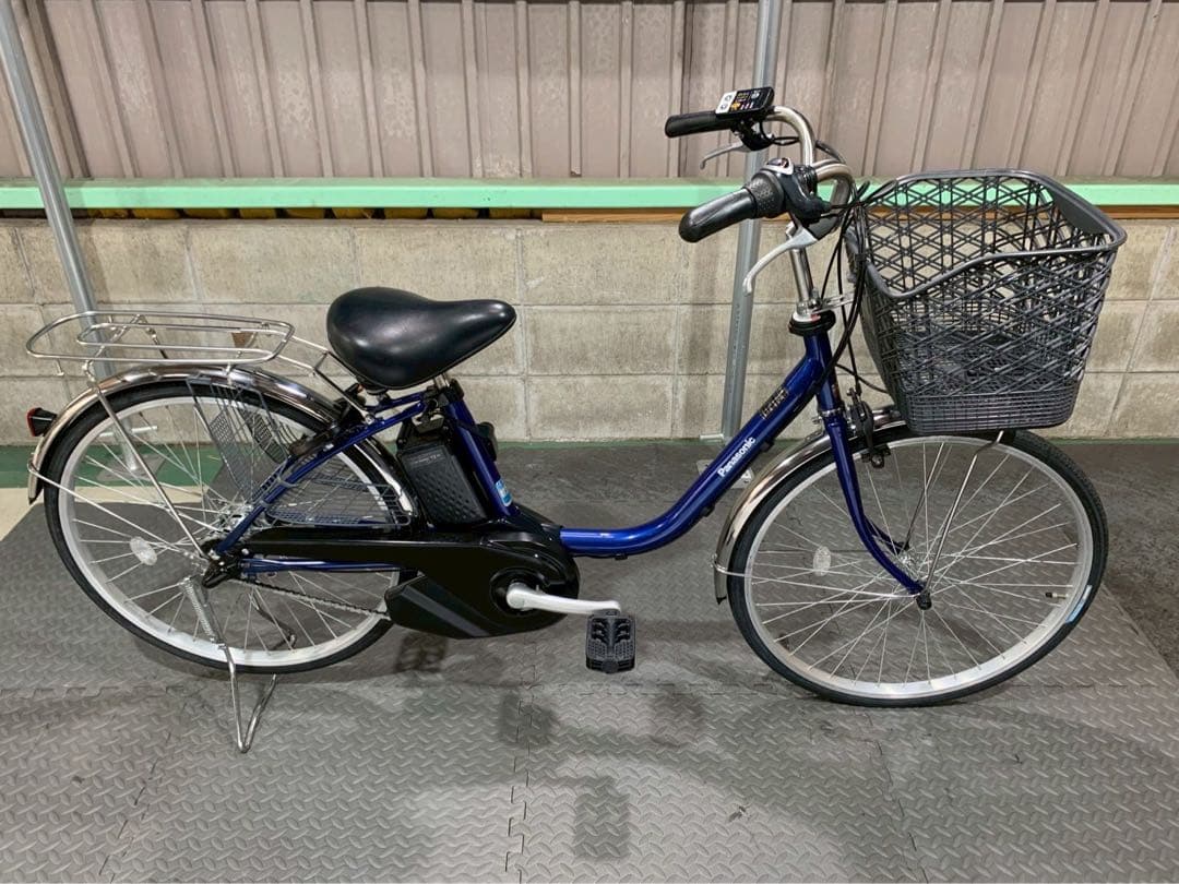電動自転車　パナソニック　ビビSX 24インチ ネイビー　№8009