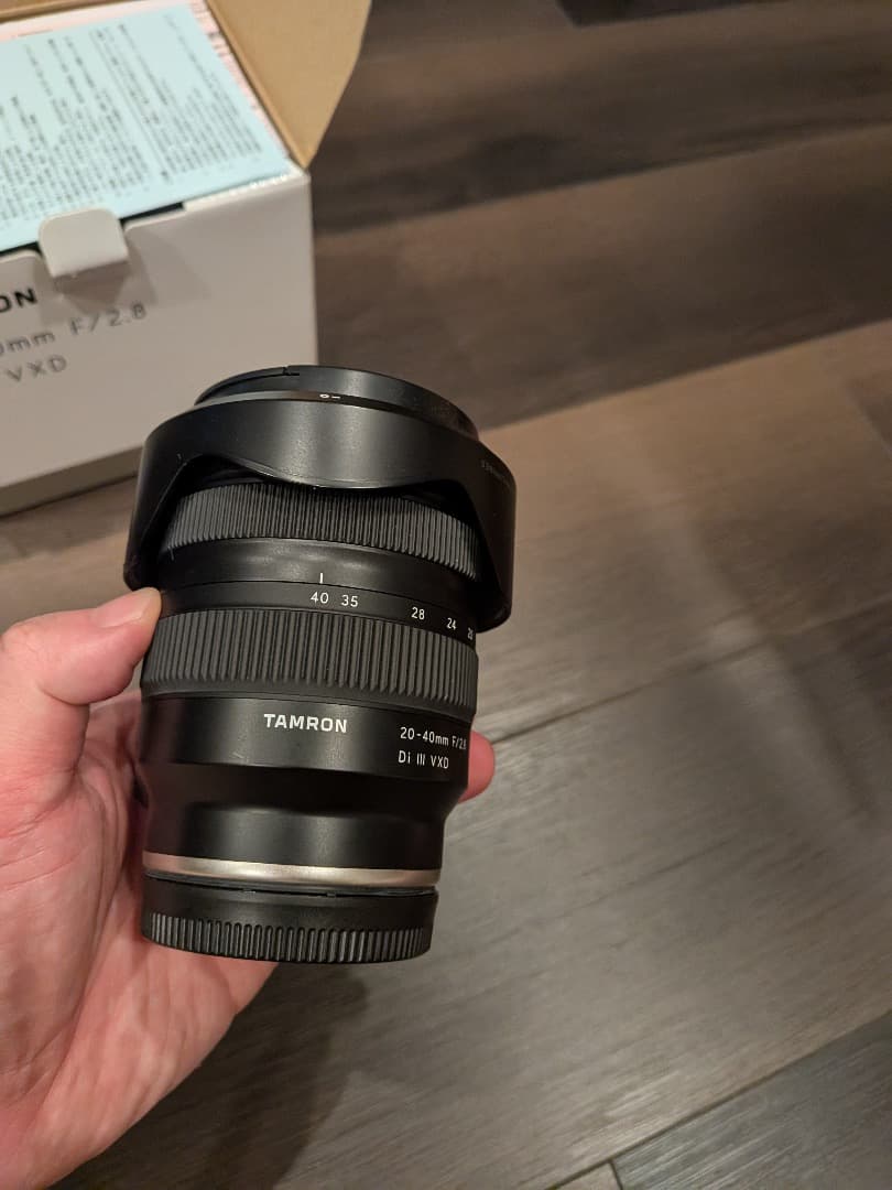 TAMRON 20-40mm F/2.8 Di III VXD Eマウント