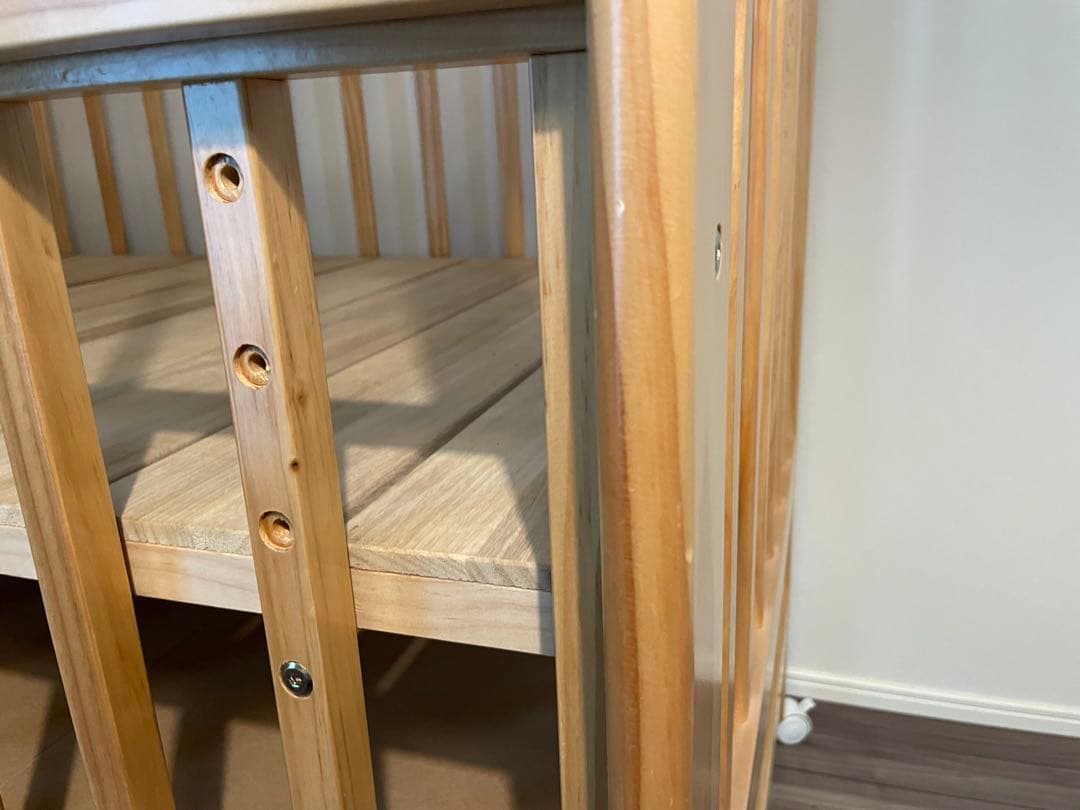 カトージ　ベビーベッド　ハイシート　ハイタイプ