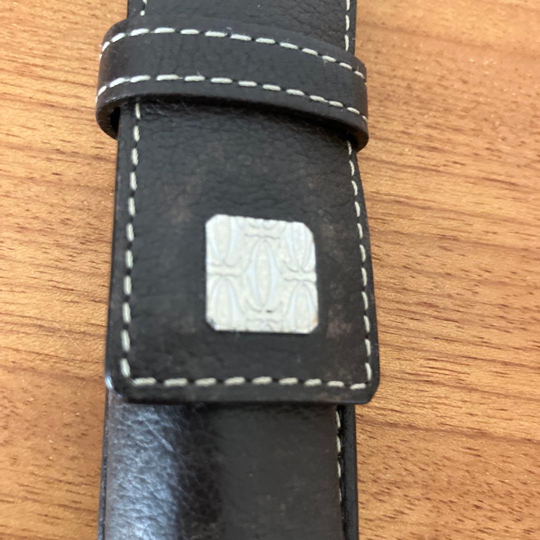 Cartier カルティエ　ディアポロドゥ　ボールペン本体 、レザーケース付き