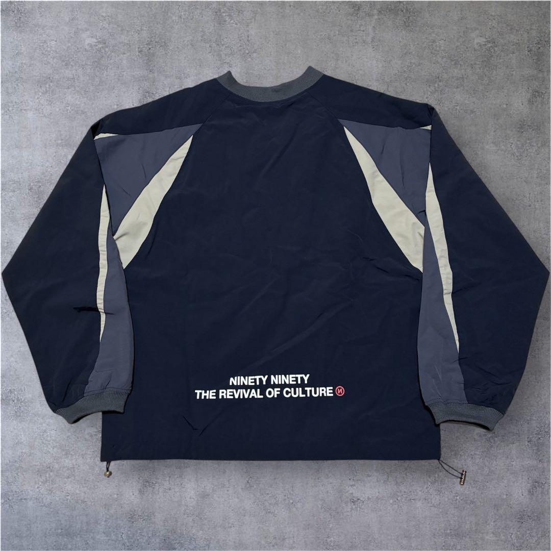 Mサイズ 9090 Tech Nylon Pullover ネイビー