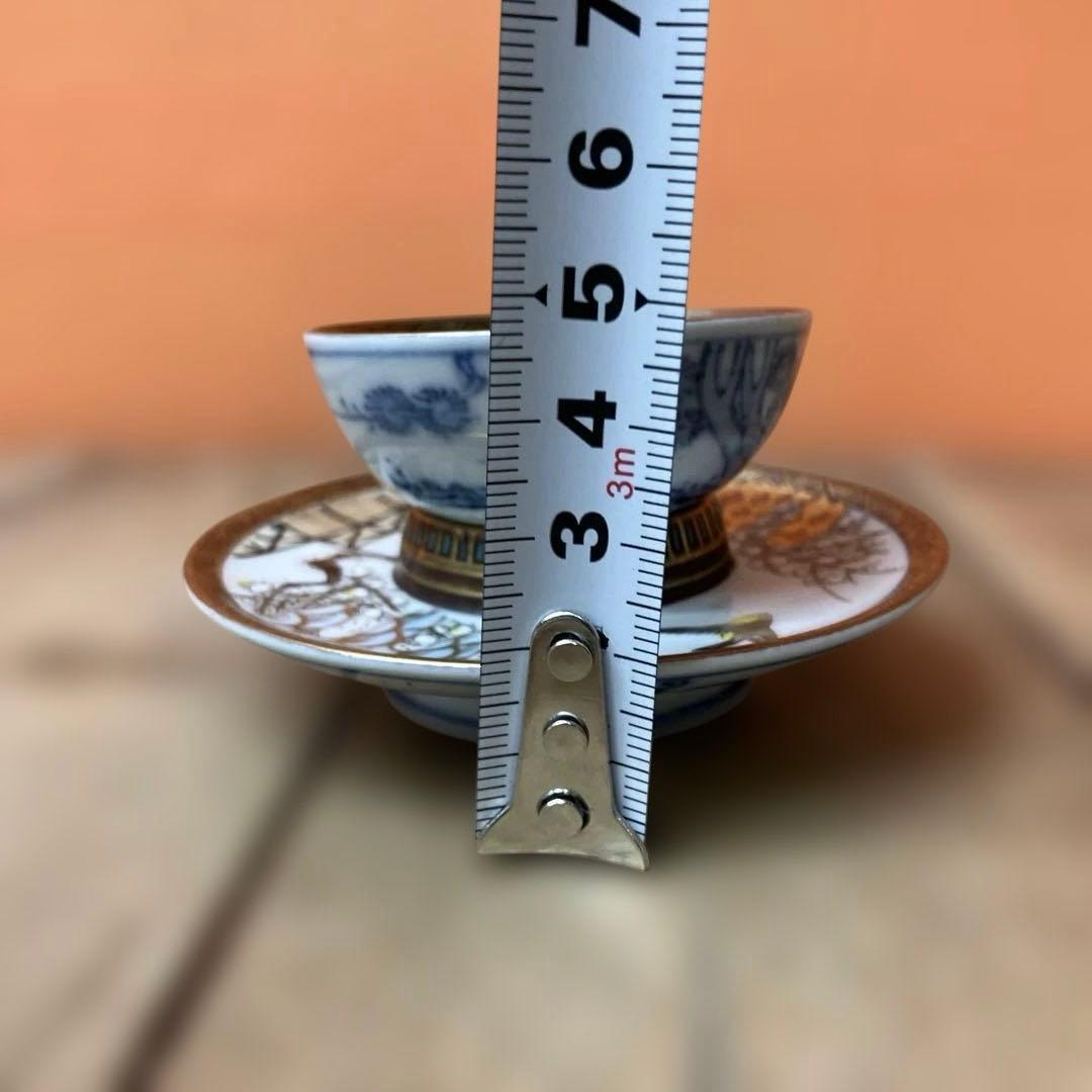 D-4 九谷焼 薩摩焼 アンティーク 骨董 古美術 明治期 大正ロマン 金欄手