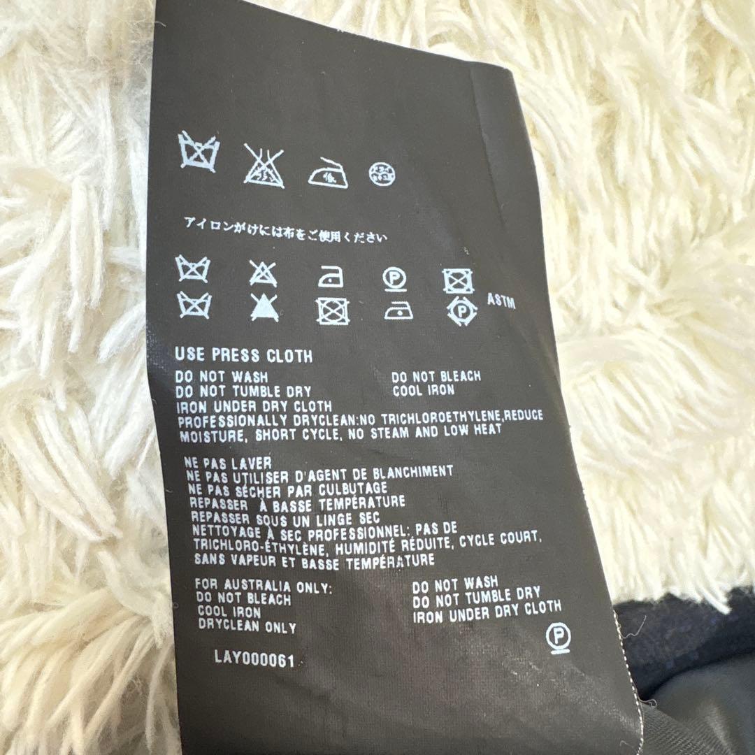 A.RバージンウールジャケットXL 総柄　球状・ロゴB ベルト