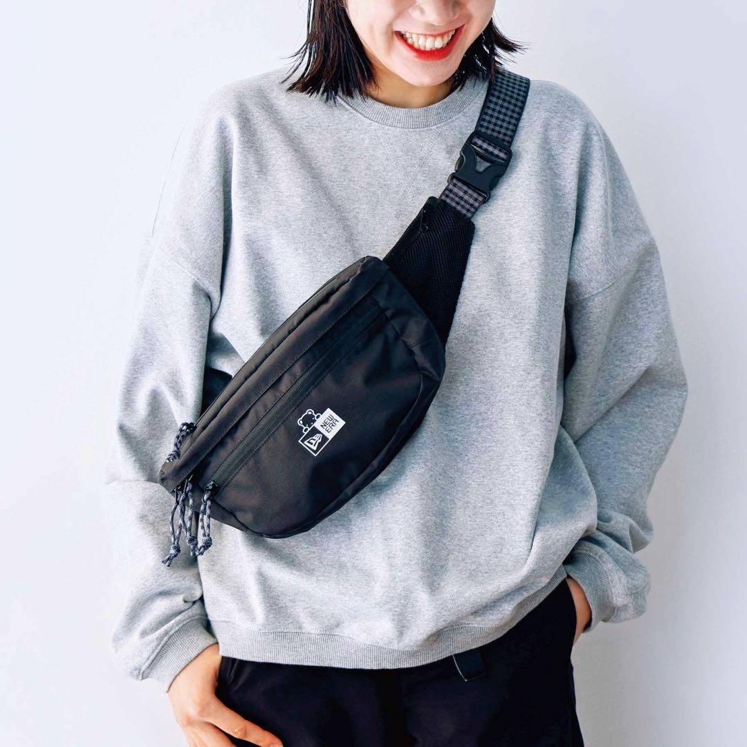 新品 NEW ERA × familiar ファミリア ボディバッグ クマちゃん