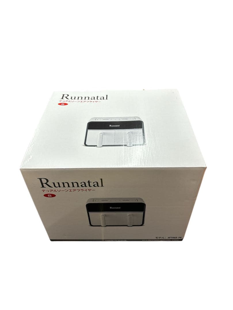 【Runnatal】ノンフライヤー 8L 大容量1-8人用 可視窓 タッチパネル