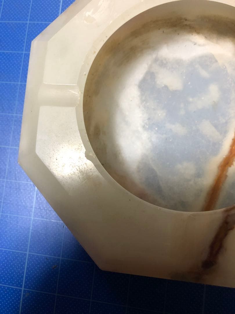大理石　高級　オニックス　灰皿
