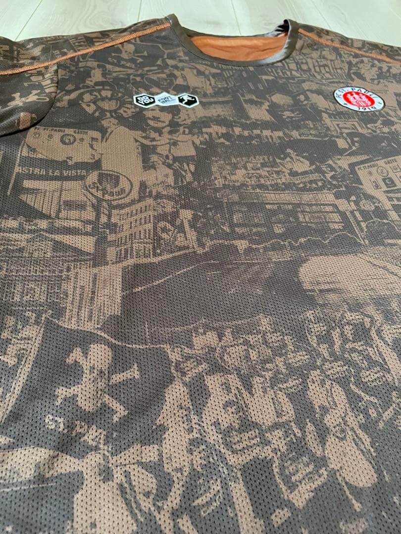 FCザンクトパウリ　リバーシブル　FC St. Pauli ユニフォーム