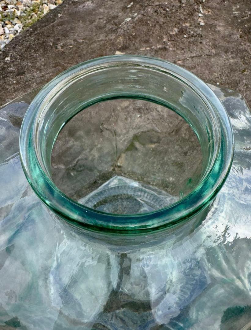 美品！イタリア 製希少 アンティーク 吹きガラスジャーセット