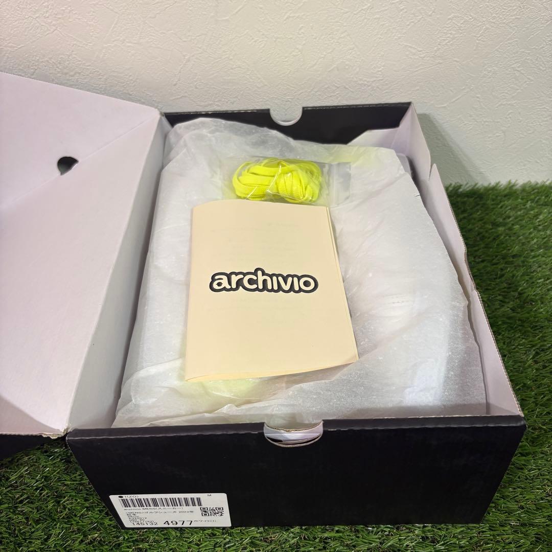 【ARCHIVIO】新品　スパイクレスゴルフシューズ　メンズ２８㎝ アルチビオ