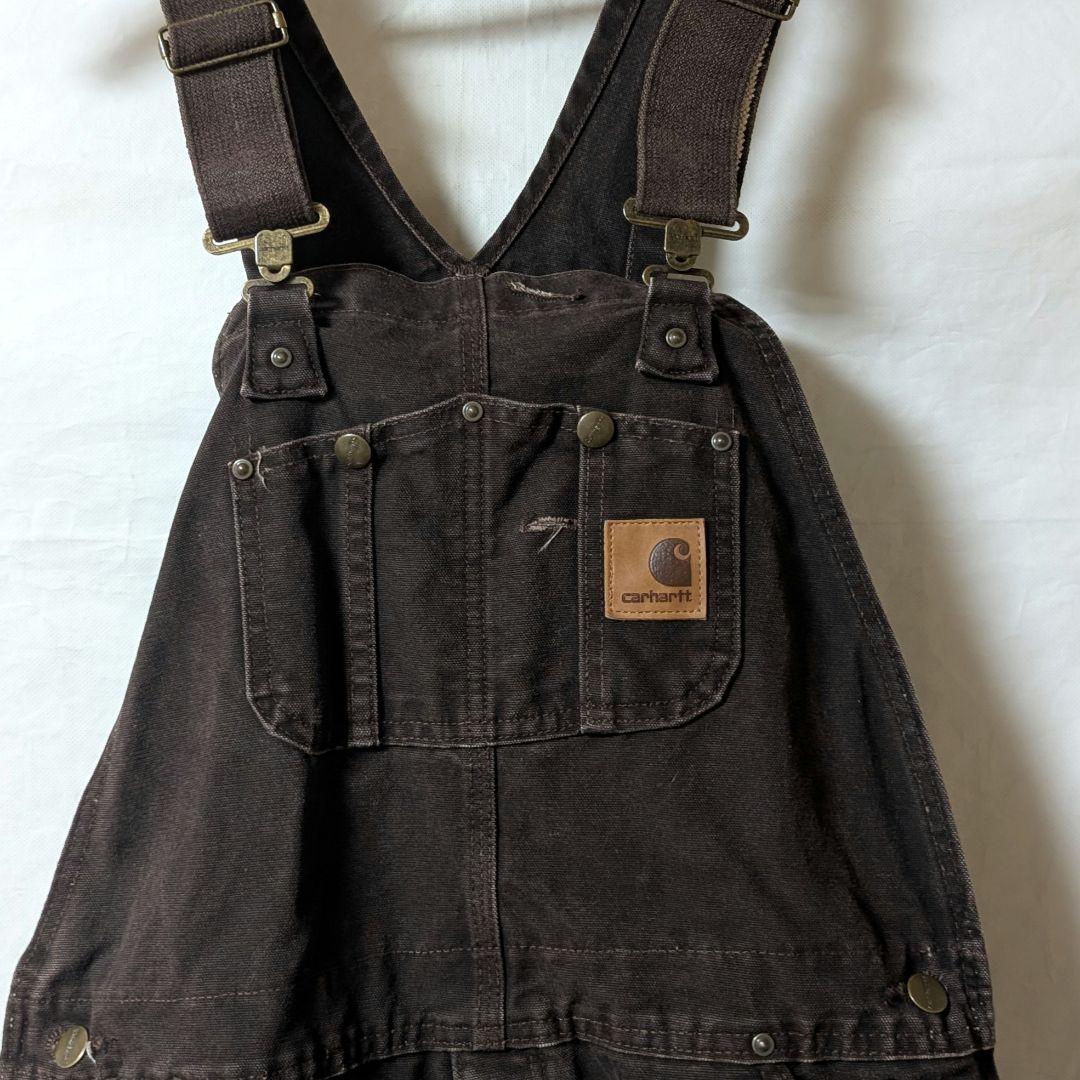 【Carhartt/カーハート】ダック ダブルニー サロペット つなぎ e669