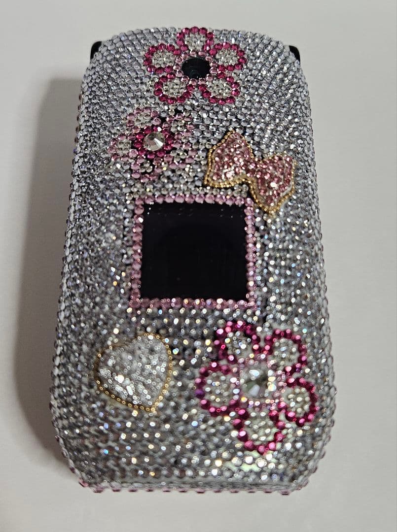 【フラワー①】デコ電/平成レトロ/ガラケー/ギャル/GAL/キティ/凸電