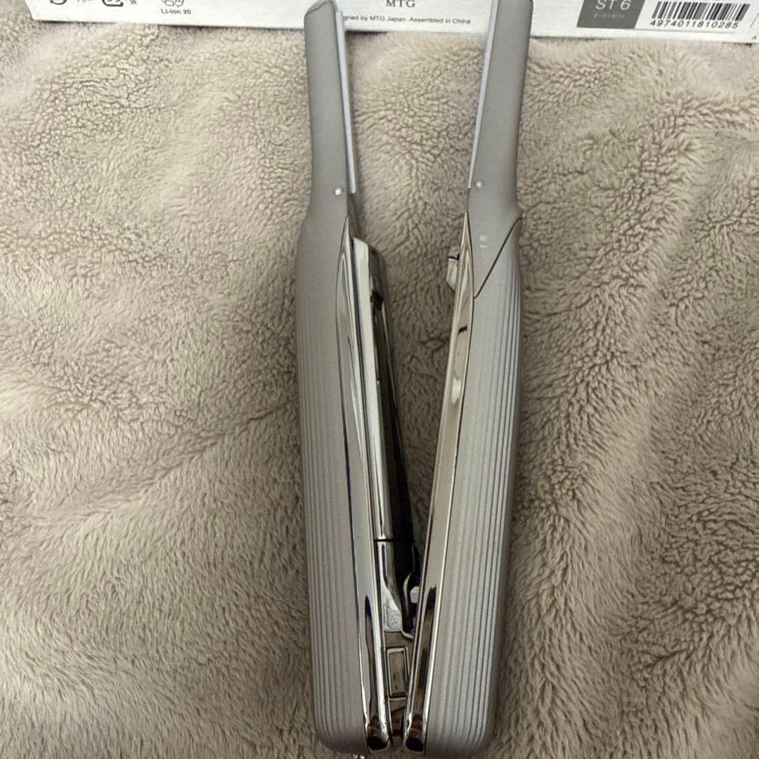 リファ ReFa フィンガーアイロンST6 ダークシルバー