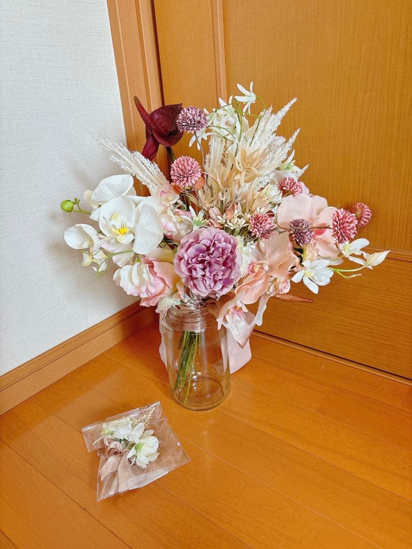 ウエディングブーケ　前撮りブーケ