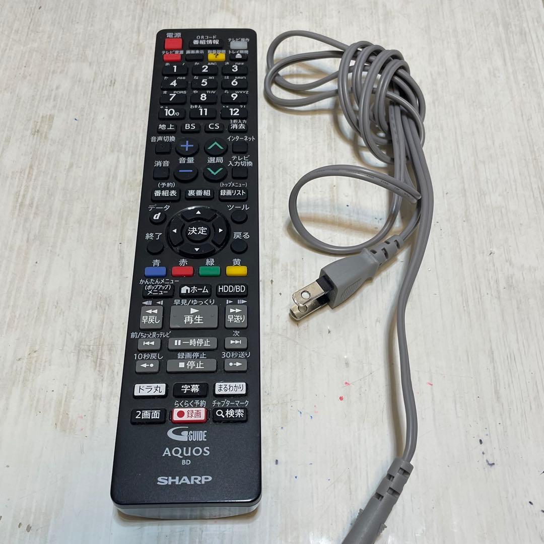 【SHARP】シャープ BD-NW510 ブルーレイレコーダー 2017年製