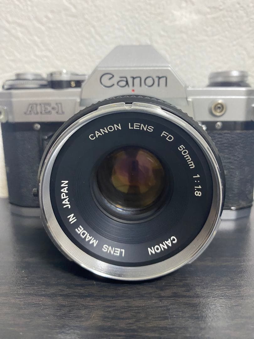 Canon AE-1 Lens FD 50mm f/1.8 付属品付き