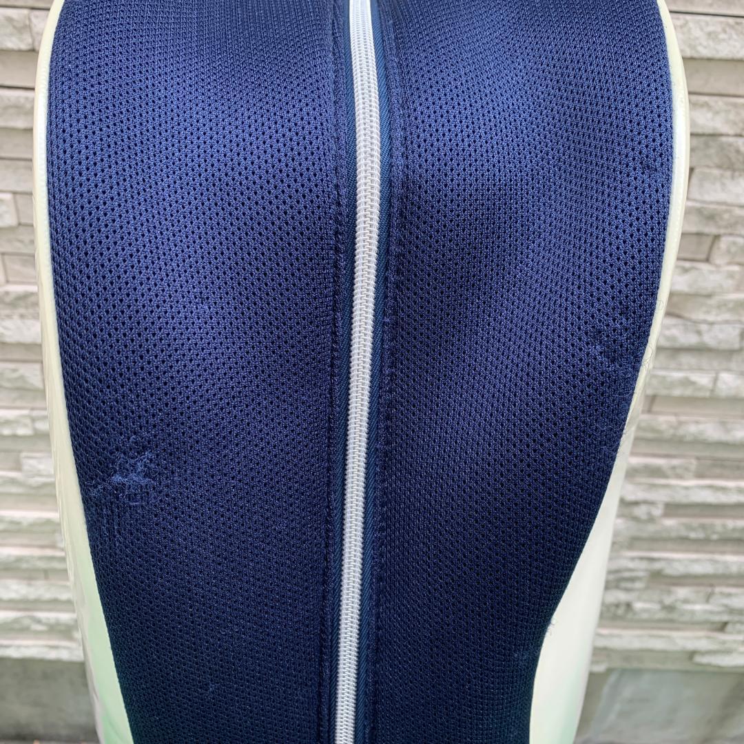 中古品 PING エナメルキャディバッグ ホワイト