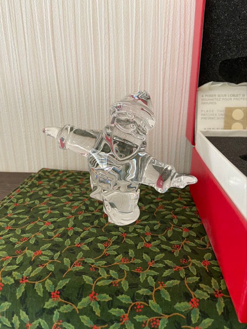 ★クリスマスセール★【美品】バカラ　クリスタル　クリスマスオーナメントセット