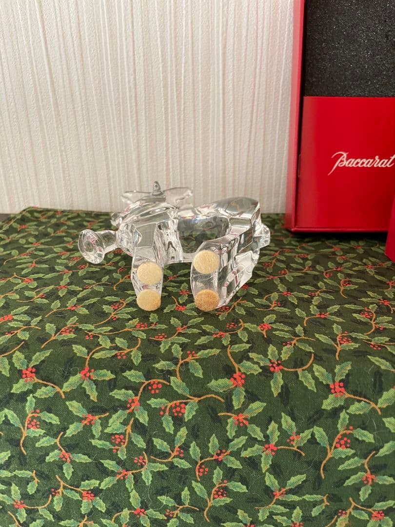 ★クリスマスセール★【美品】バカラ　クリスタル　クリスマスオーナメントセット