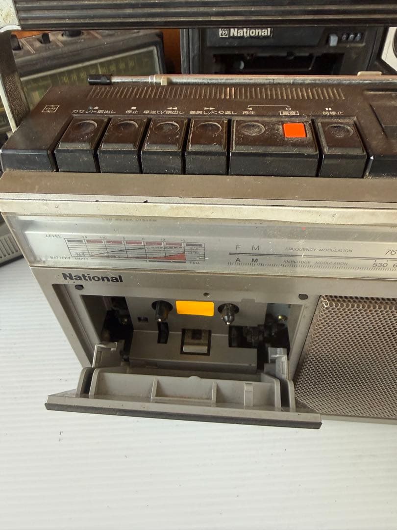 National RQ-536などまとめ3台ジャンク品(a40)